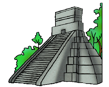 350x281 Pyramid Clipart Mayan Temple