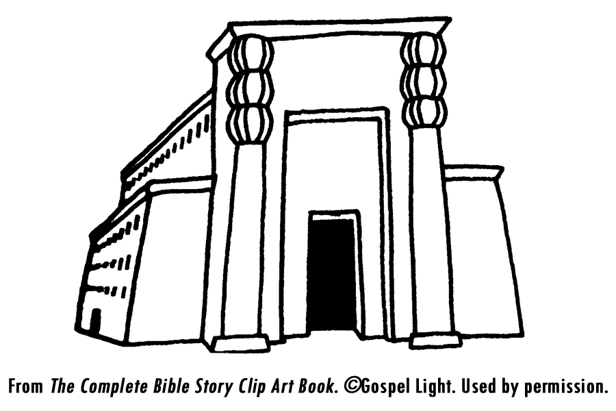 900x600 Temple Clipart Solomons