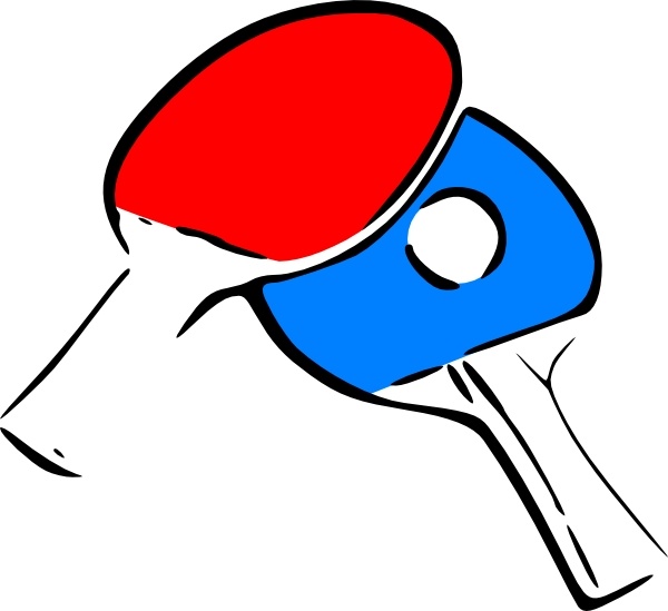 600x549 Table Tennis Clip Art Free Vector In Open Office Drawing Svg