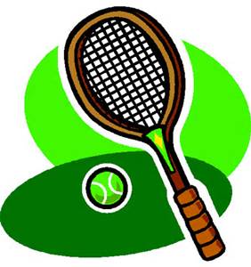282x300 Tennis Tennis Racket And Ball Clip Art