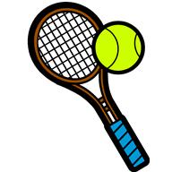 192x192 Top 51 Tennis Clip Art