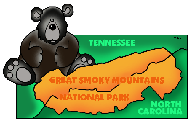 648x427 United States Clip Art By Phillip Martin, Famous Landmarks