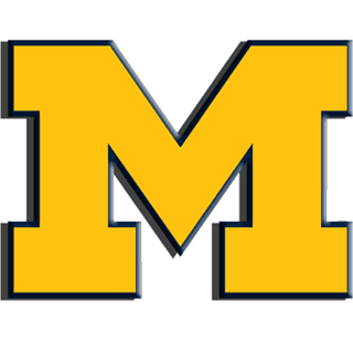 320x320 University Of Michigan Emblem Clip Art Tennessee Vs. Michigan