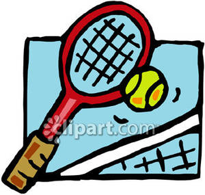 300x285 Ball Clipart Tennis Racket