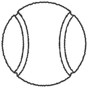 300x300 Tennis Ball Sku Free Clipart Images
