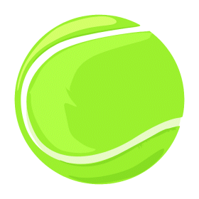 280x280 Tennis Ball Clipart Transparent