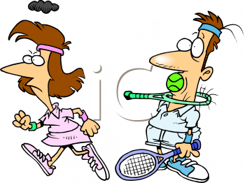 350x262 Funny Tennis Clip Art