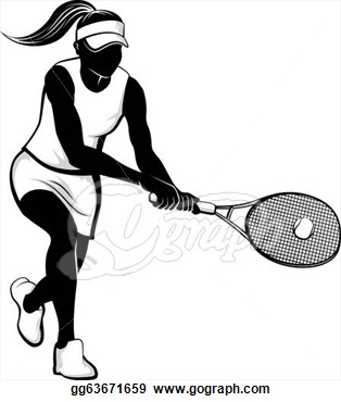 314x370 Female Tennis Player