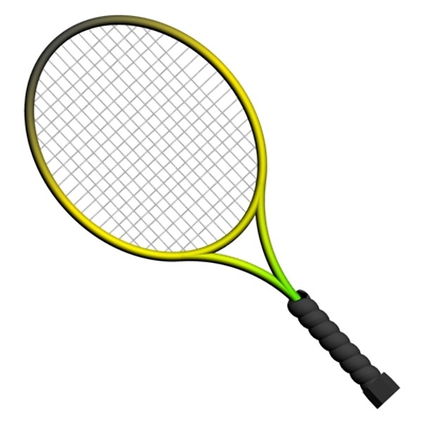 600x600 Crossed Tennis Rackets Clip Art Cliparts