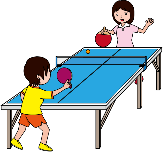 639x597 Free Table Tennis Clipart Image