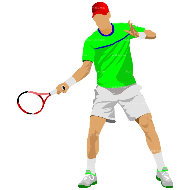 800x800 Man Tennis Cliparts