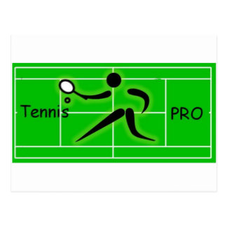 324x324 Tennis Court Postcards Zazzle