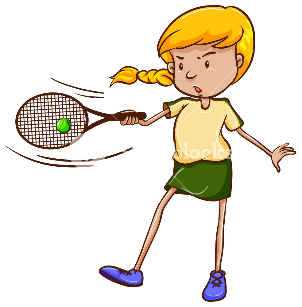 Tennis Player Clipart | Free download on ClipArtMag