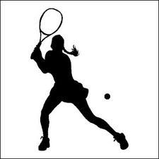 225x225 Tennis Player Clipart