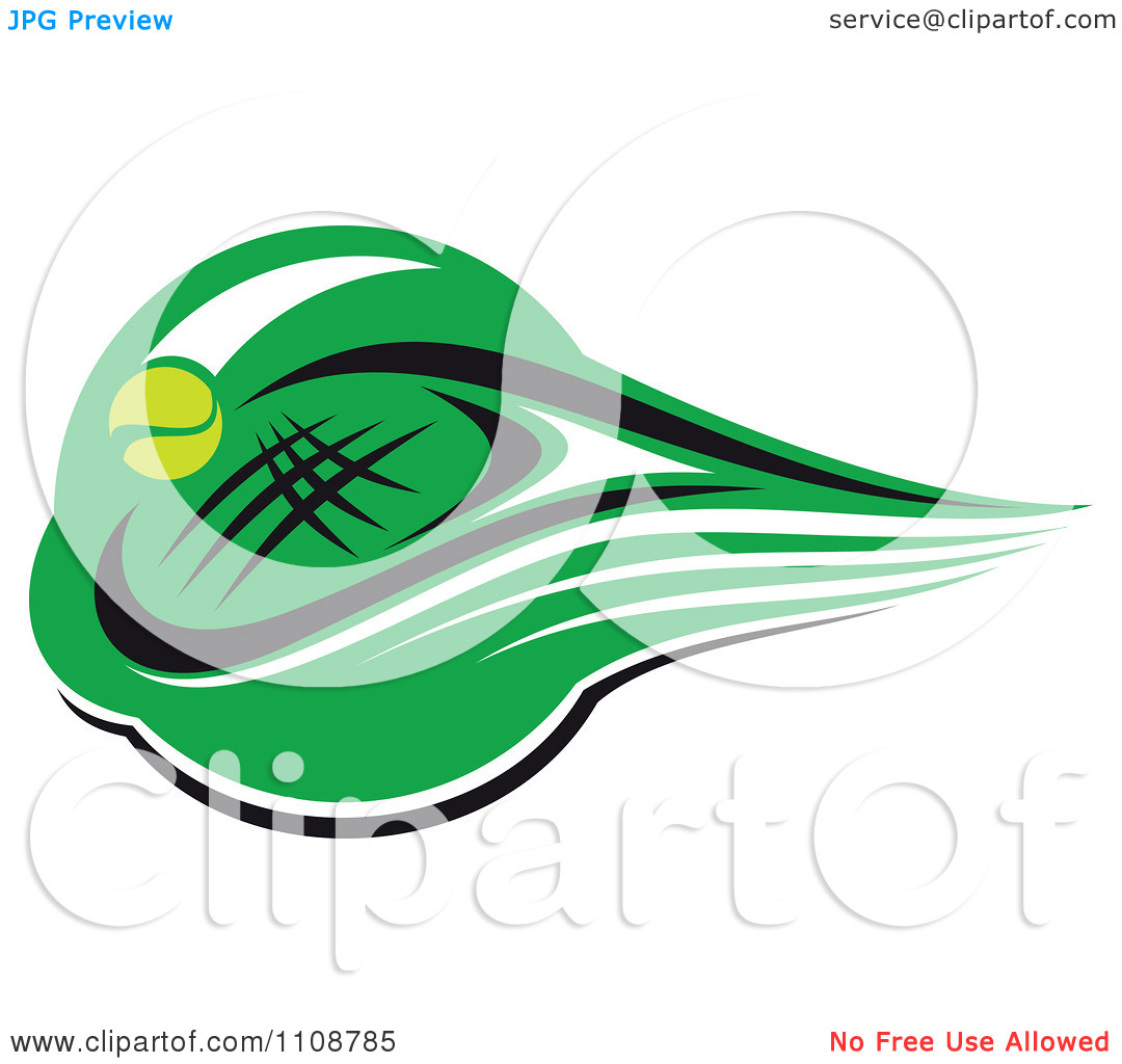 1080x1024 Tennis Racket And Ball Clipart