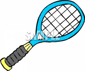 300x249 Blue Clipart Tennis Racket