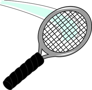 300x295 Free Clip Art Tennis Racket And Ball Free Vector For Free Download