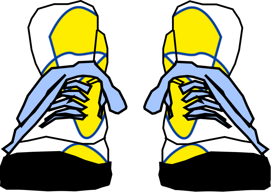 900x639 Shoe Clipart Front View