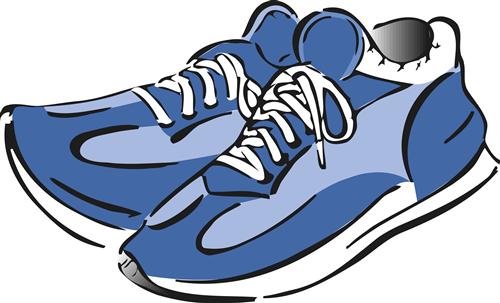 500x303 Gym Shoes Clipart Gym Clothes