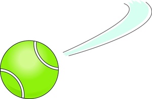 300x195 Tennis Ball Clipart Image