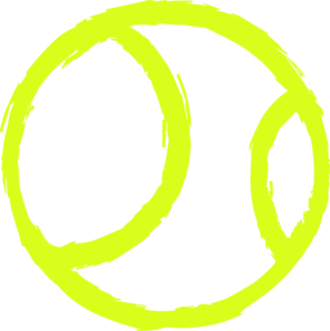 297x298 Tennis Ball Icon Clip Art