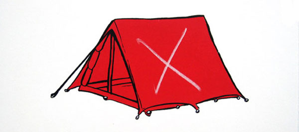 600x266 Art Threat Yuri's Red Tent Helps The Homeless