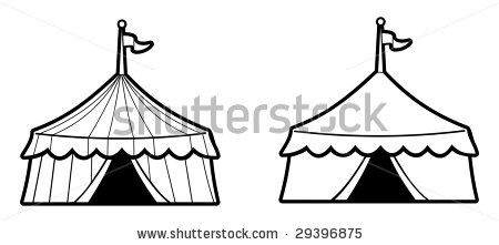 450x221 Circus Clipart Marquee Tent