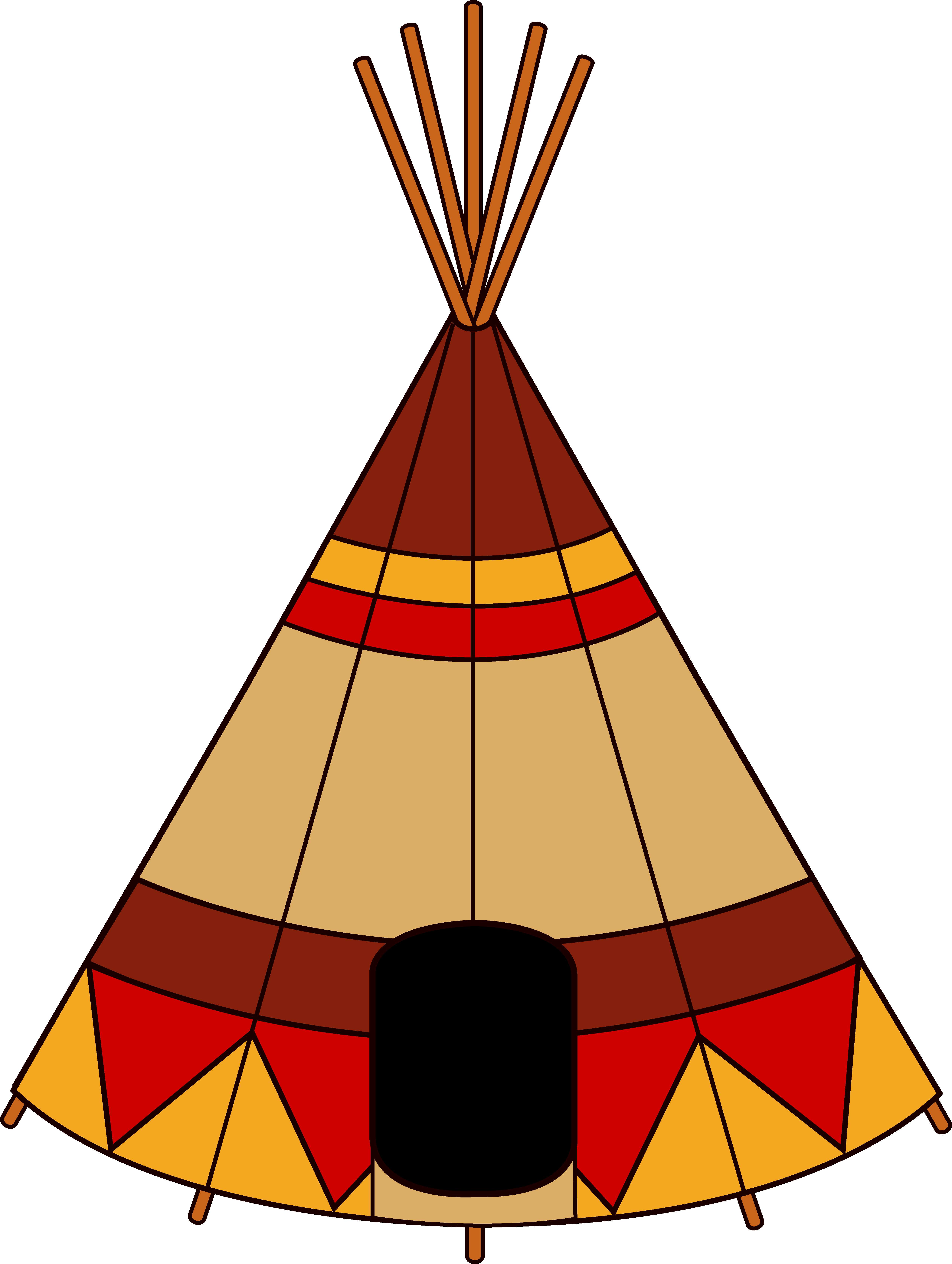 5051x6705 Tent Clipart Tepee