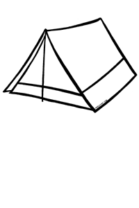 200x300 Holdup Clipart Tent Clip Art