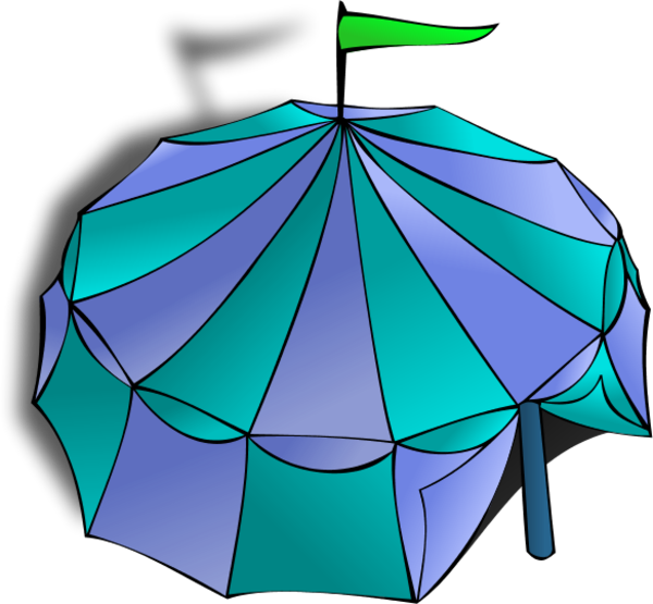 600x555 Tent Clip Art