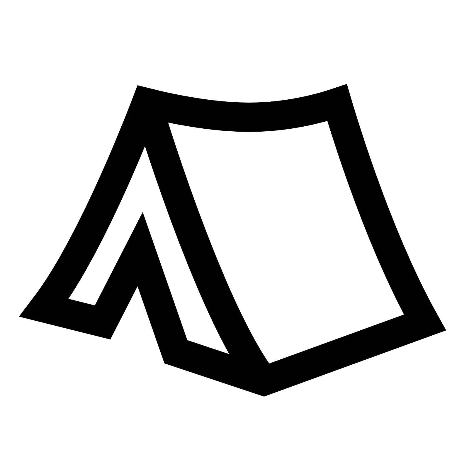 1600x1600 Tent Clipart Symbol