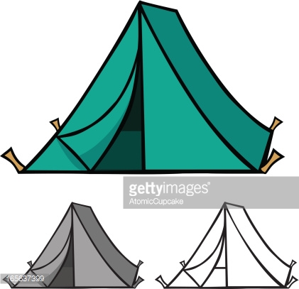 421x407 Tent Clipart Teal