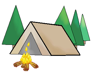 308x249 Night Clipart Camp Tent