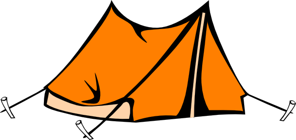 600x284 Tent Clipart Kid