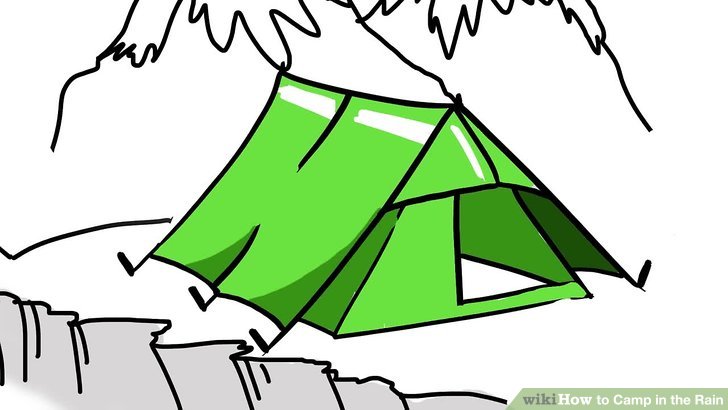 728x410 Changing To Night Clipart Tent Camping
