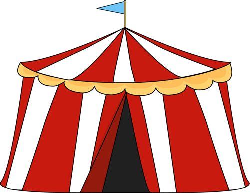 500x387 Fair Tent Clipart