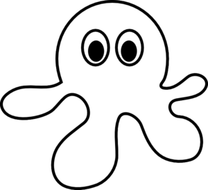 300x273 Octopus Black And White Octopus Clipart Black And White Outline Md
