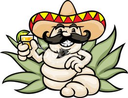 263x200 Tequila Worm Stock Vectors
