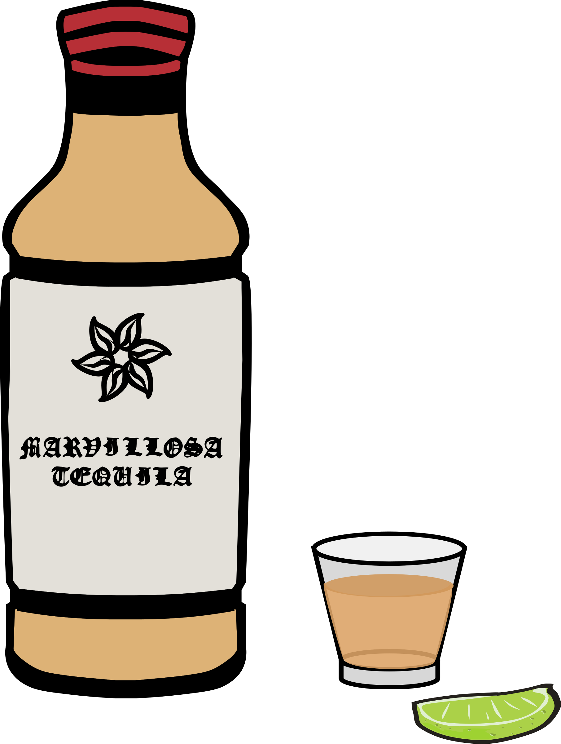 1811x2400 Tequila Clipart Glass
