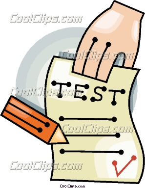 297x383 Test Results Clipart