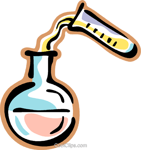 449x480 Test Tube And Beaker Royalty Free Vector Clip Art Illustration
