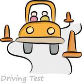 169x170 Driving Test Clip Art