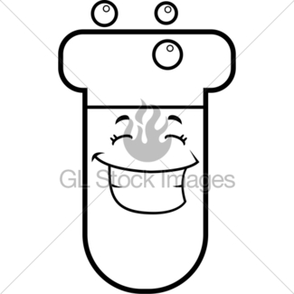 325x325 Test Tube Smiling Gl Stock Images
