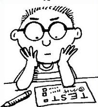 204x222 Free School Test Clipart