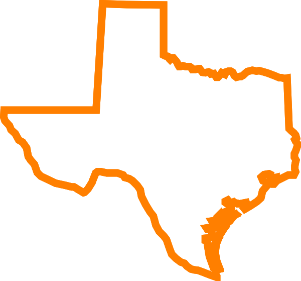 600x559 Texas Clipart