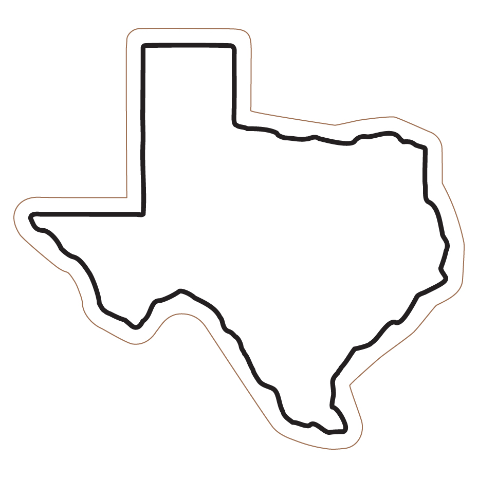 930x930 Free Clipart Of State Outline
