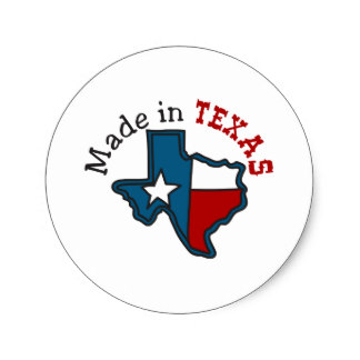 324x324 Texas Outline Stickers Zazzle