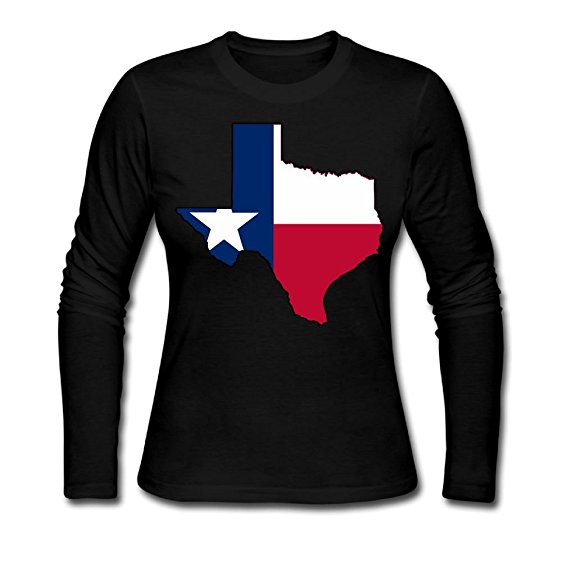 562x562 Texas Flag Outline Clipart Autumn Custom Funny Women'S