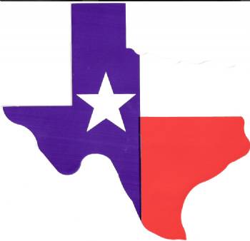 350x338 Large Magnet Texas Flag In The Shape Of Texas In Bumper Stickers