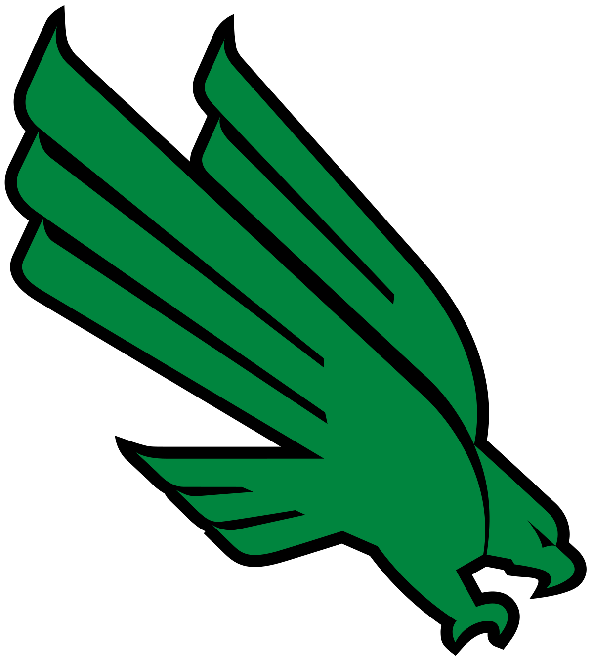 1200x1337 North Texas Mean Green